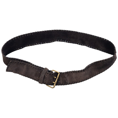 Vintage 2000s Miu Miu Suede Leather Belt Size L