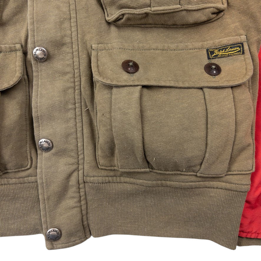 Vintage Polo Ralph Lauren Zip Up Cargo Jacket Size S