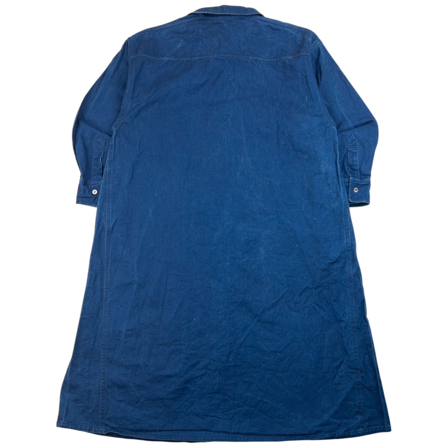 Vintage Comme Des Garçons Denim Shirt Dress Womens Size XL