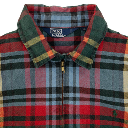 Vintage 90s Polo Ralph Lauren Checkered Jacket Size XL