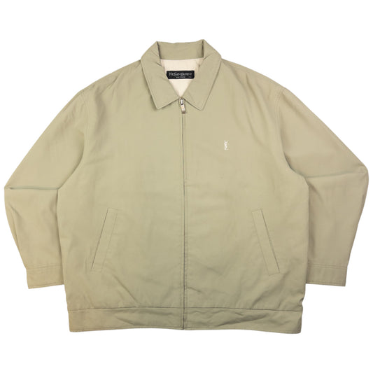 Vintage YSL Yves Saint Laurent Harrington Jacket Size XL