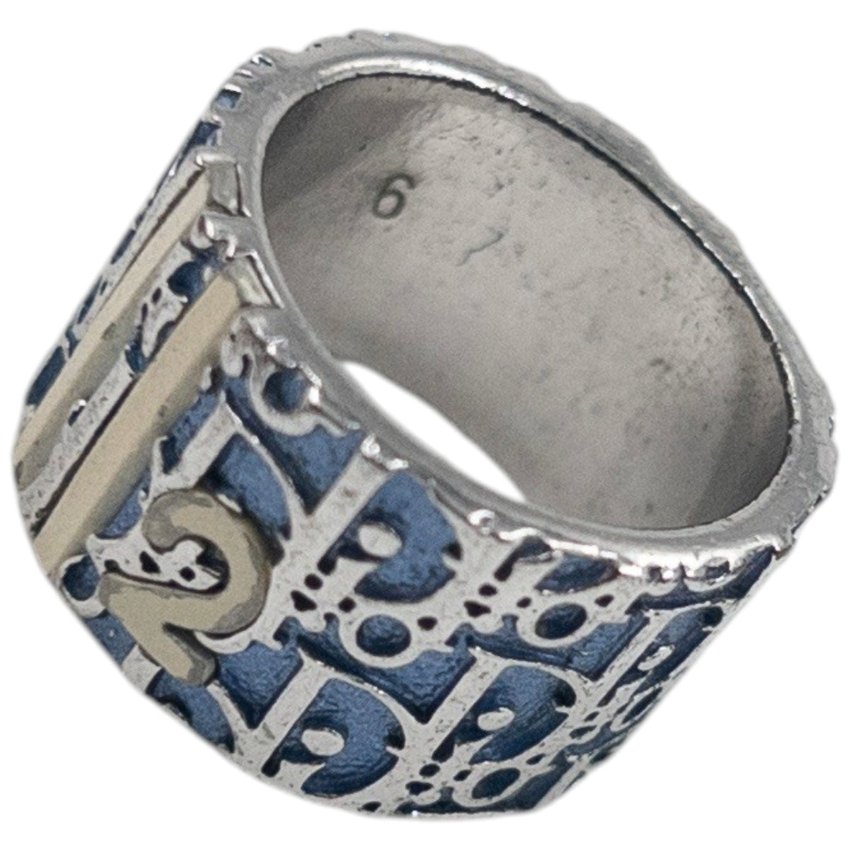 Vintage 2000s Dior Monogram Number Ring