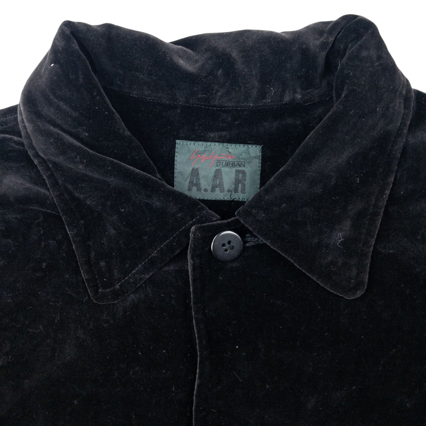 Vintage 90s Yohji Yamamoto D'Urban A.A.R Velour Jacket Size S