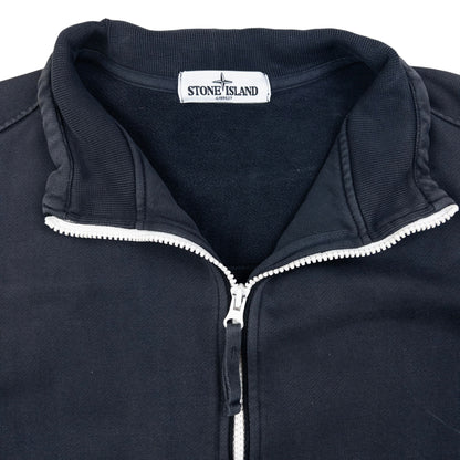 Vintage Stone Island Zip Up Sweatshirt Size L