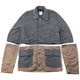 Vintage 90s Dolce & Gabbana Detachable Wool Jacket Size M