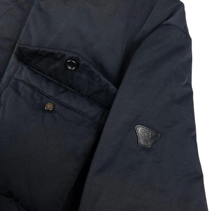 Vintage Armani Jeans Zip Up Padded Jacket Size M