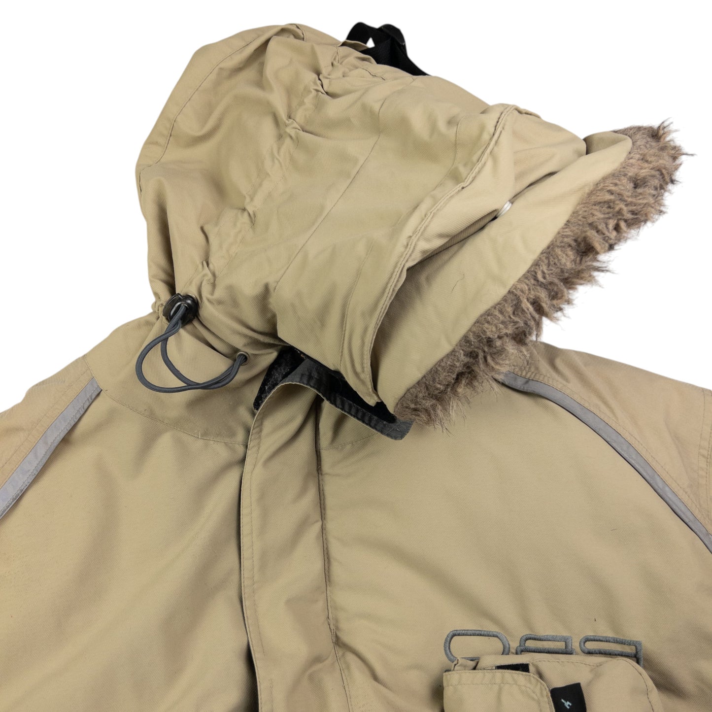 Vintage Nike ACG 089 Fur-Hood Cargo Jacket Size XL