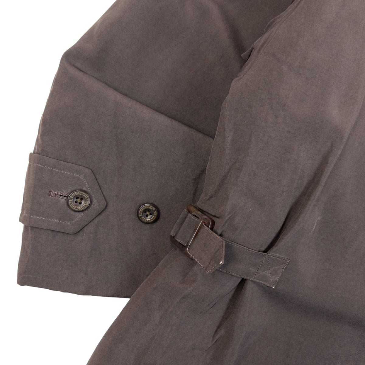 Vintage 90s Burberry Padded Zip Up Jacket in brown, photo 6