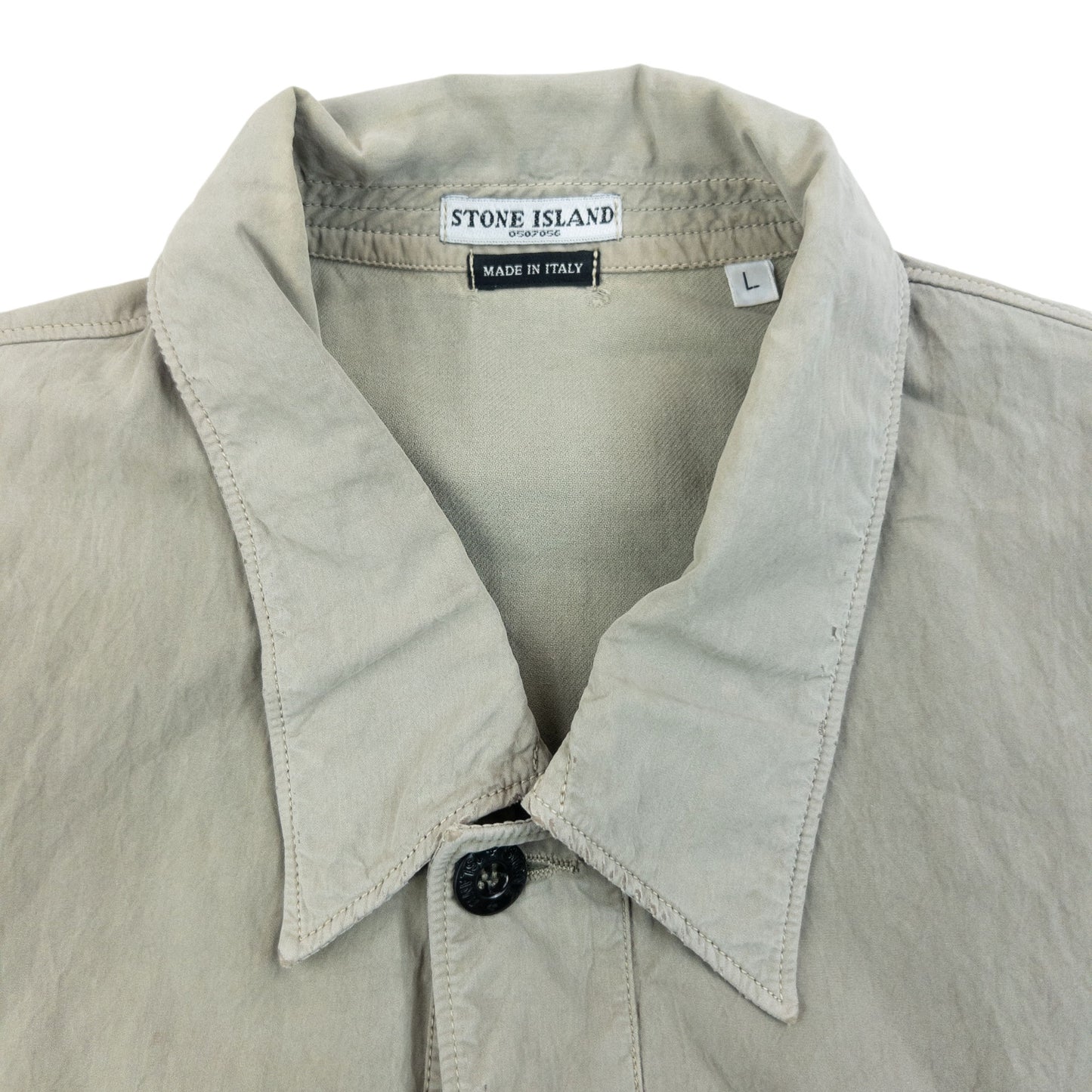Vintage 2000s Stone Island Button Up Jacket Size M