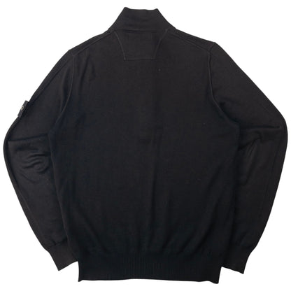 Vintage Stone Island Q Zip Turtleneck Jumper Size M