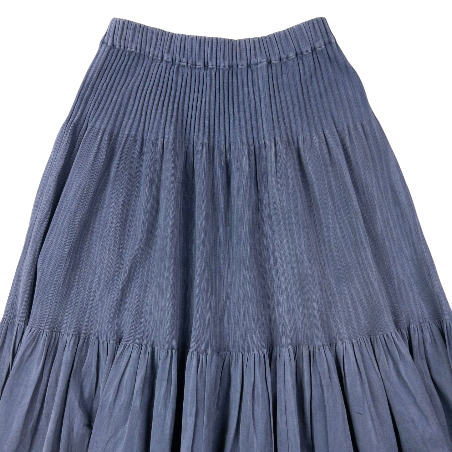 Vintage 90s Issey Miyake PERMANENTE Pleated Skirt Womens Size L