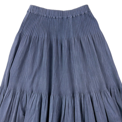 Vintage 90s Issey Miyake PERMANENTE Pleated Skirt Womens Size L
