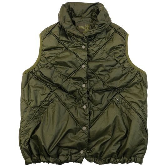 Vintage 2000s Marithe + Francois Girbaud Quilted Gilet Womens Size M