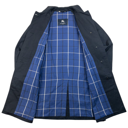 Vintage 2000s Burberry Nova Check Lined Trench Jacket Womens Size S