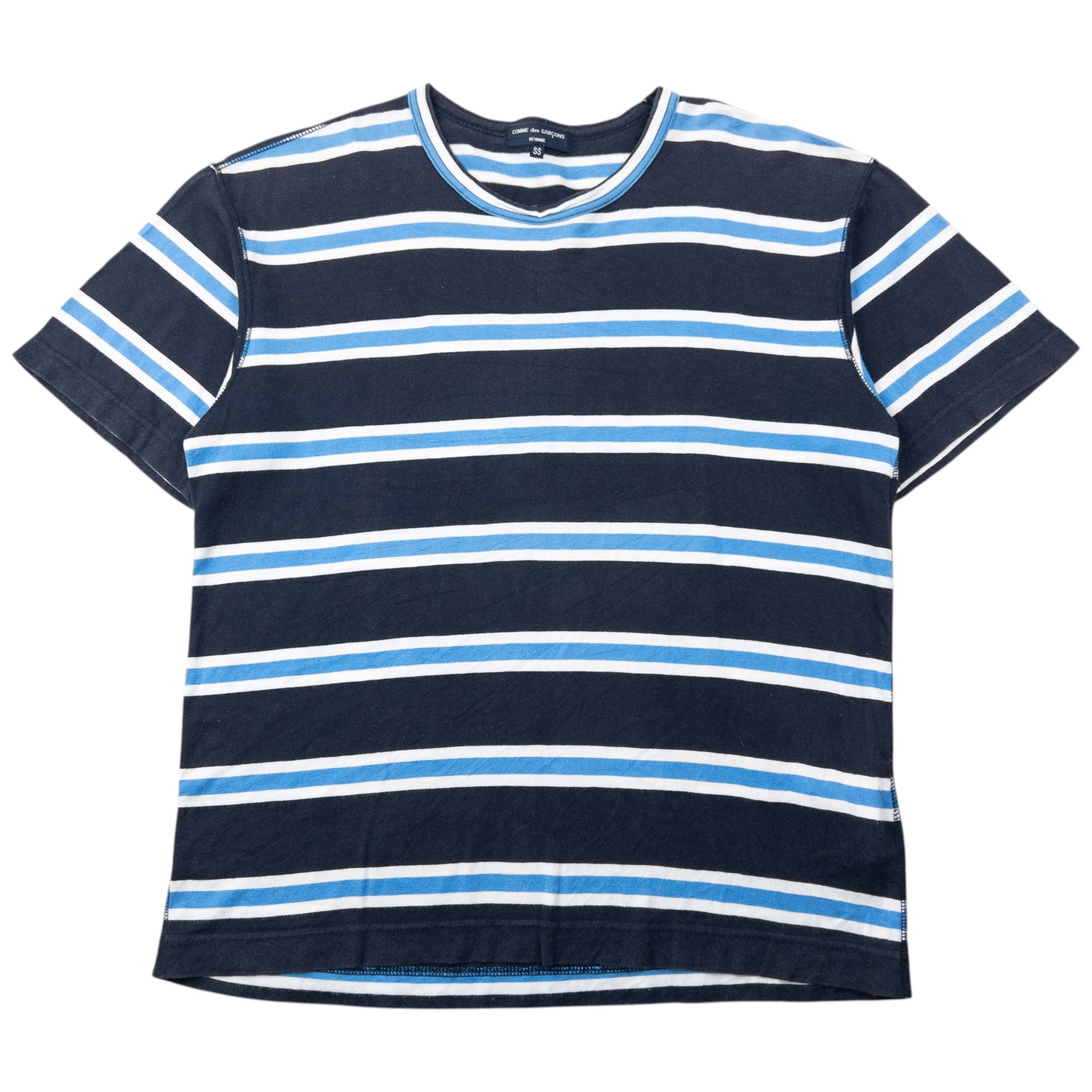 Vintage Comme Des Garçons HOMME Striped T Shirt Size XS