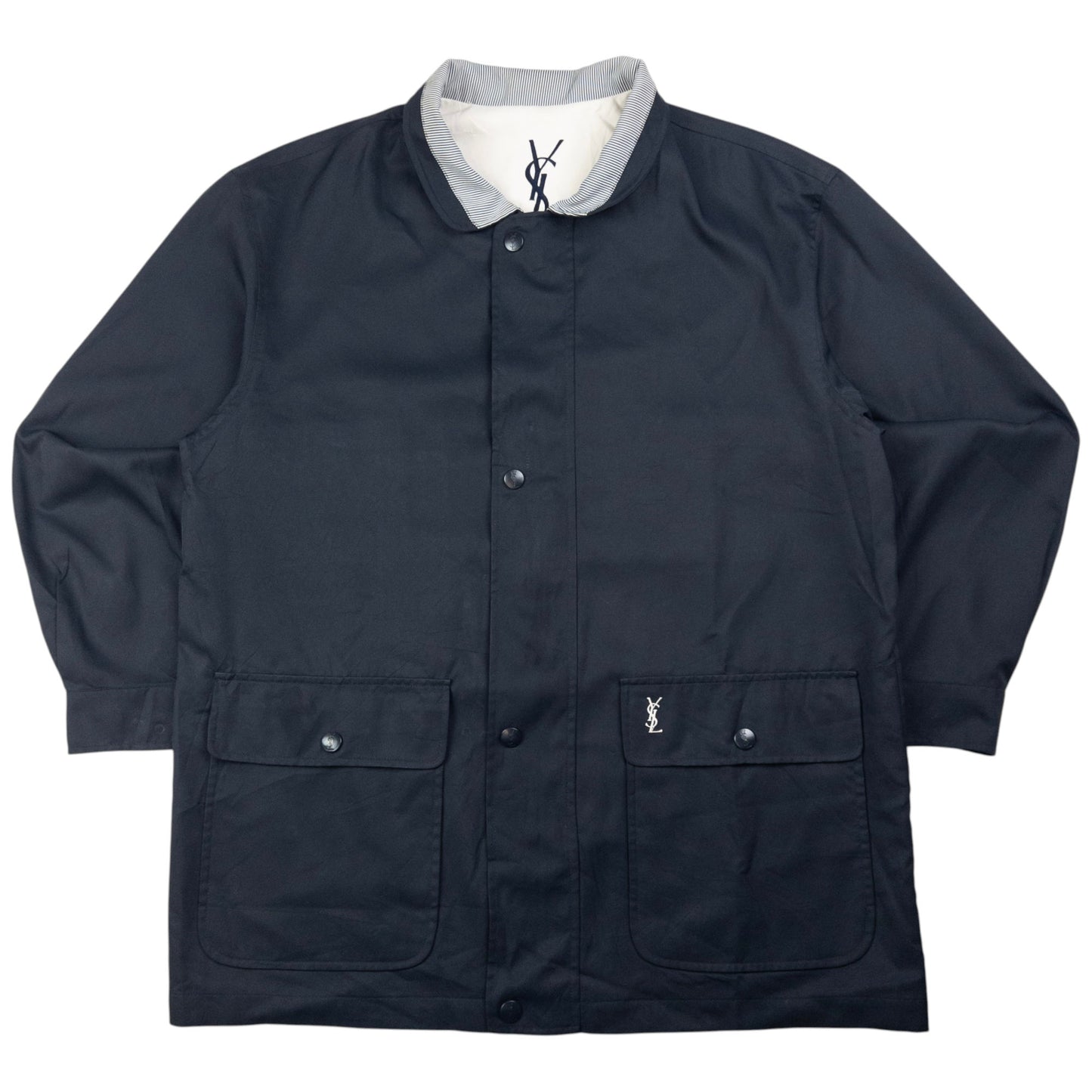 Vintage YSL Yves Saint Laurent Zip Up Jacket Size M