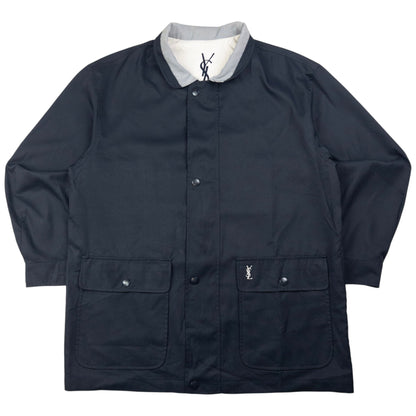 Vintage YSL Yves Saint Laurent Zip Up Jacket Size M