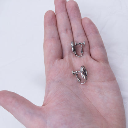 Vintage 2000s Dior By John Galliano Star Cut-Out Clip-On Earrings