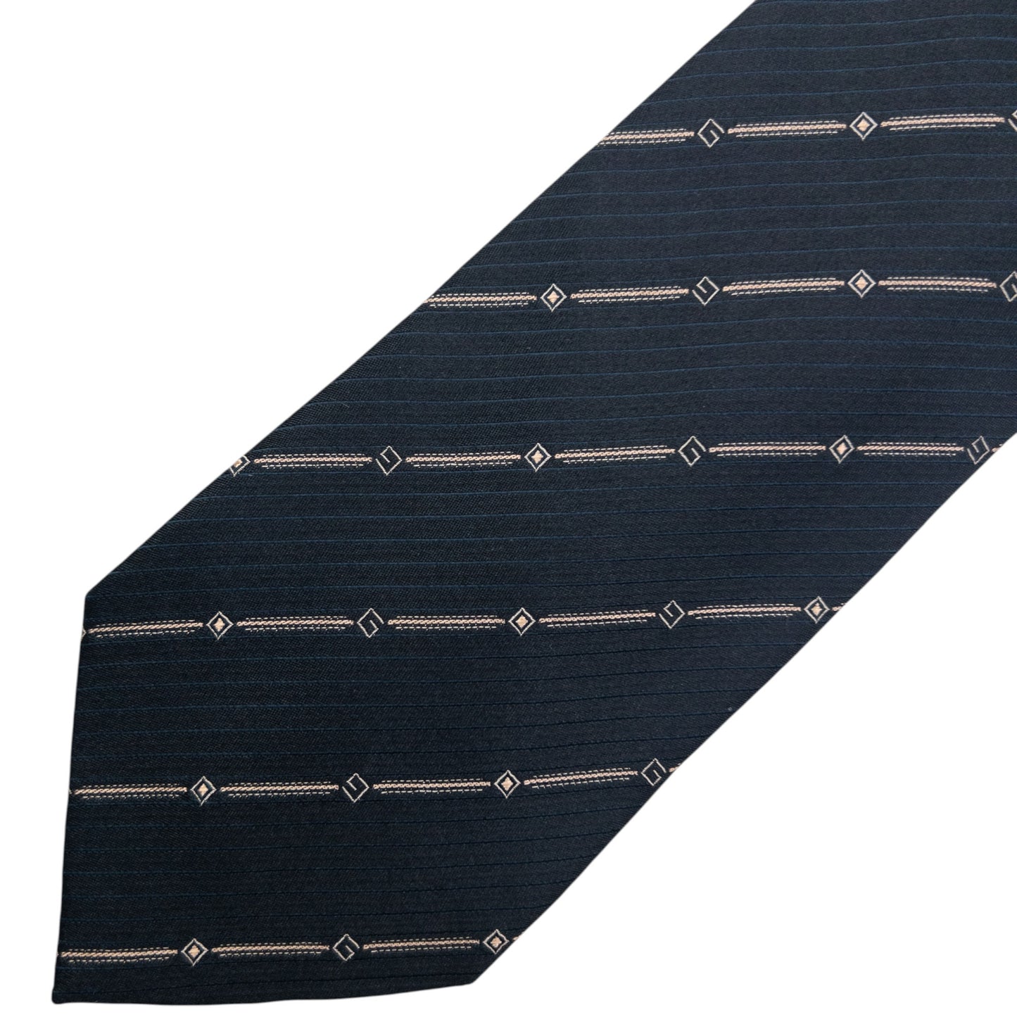 Vintage 2000s Gucci Striped Silk Tie