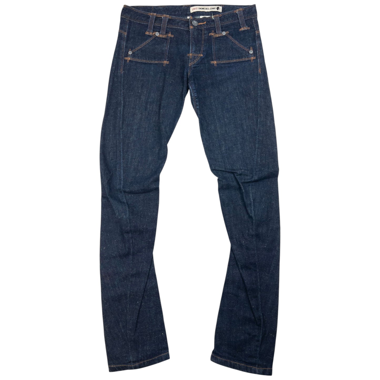 Vintage Levi's Low Rise Curved Leg Denim Jeans Womens Size W30