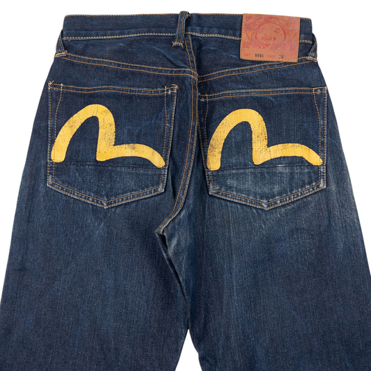 Vintage 2000s Evisu Double Gull Japanese Denim Jeans Size W28