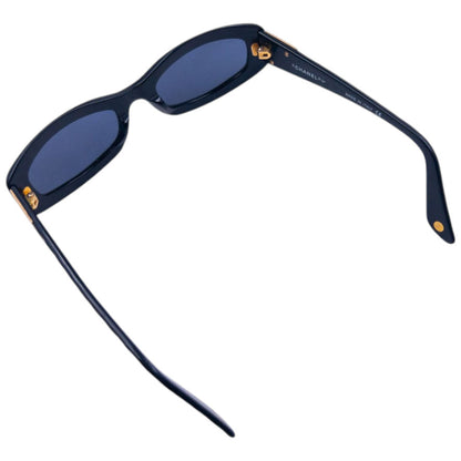 Vintage 2000s Chanel Embossed Sunglasses
