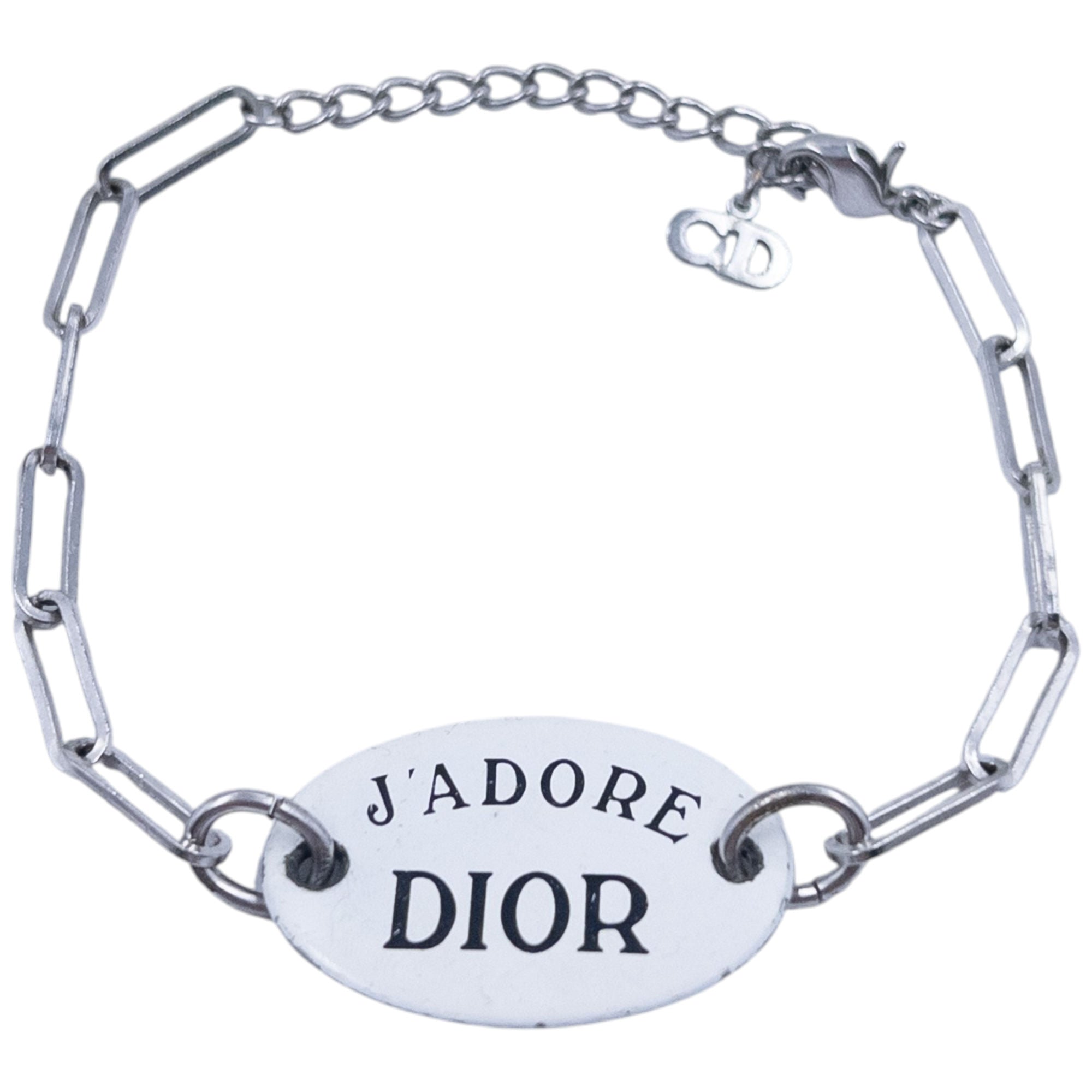 Vintage Dior J'adore Email Me Tag Bracelet