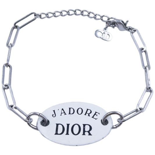 Vintage Dior J'adore Email Me Tag Bracelet
