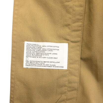 Vintage YSL Yves Saint Laurent Belt Waist Trench Jacket Size