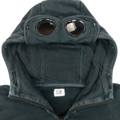Vintage CP Company Goggle Hood Zip Up Hoodie Size L