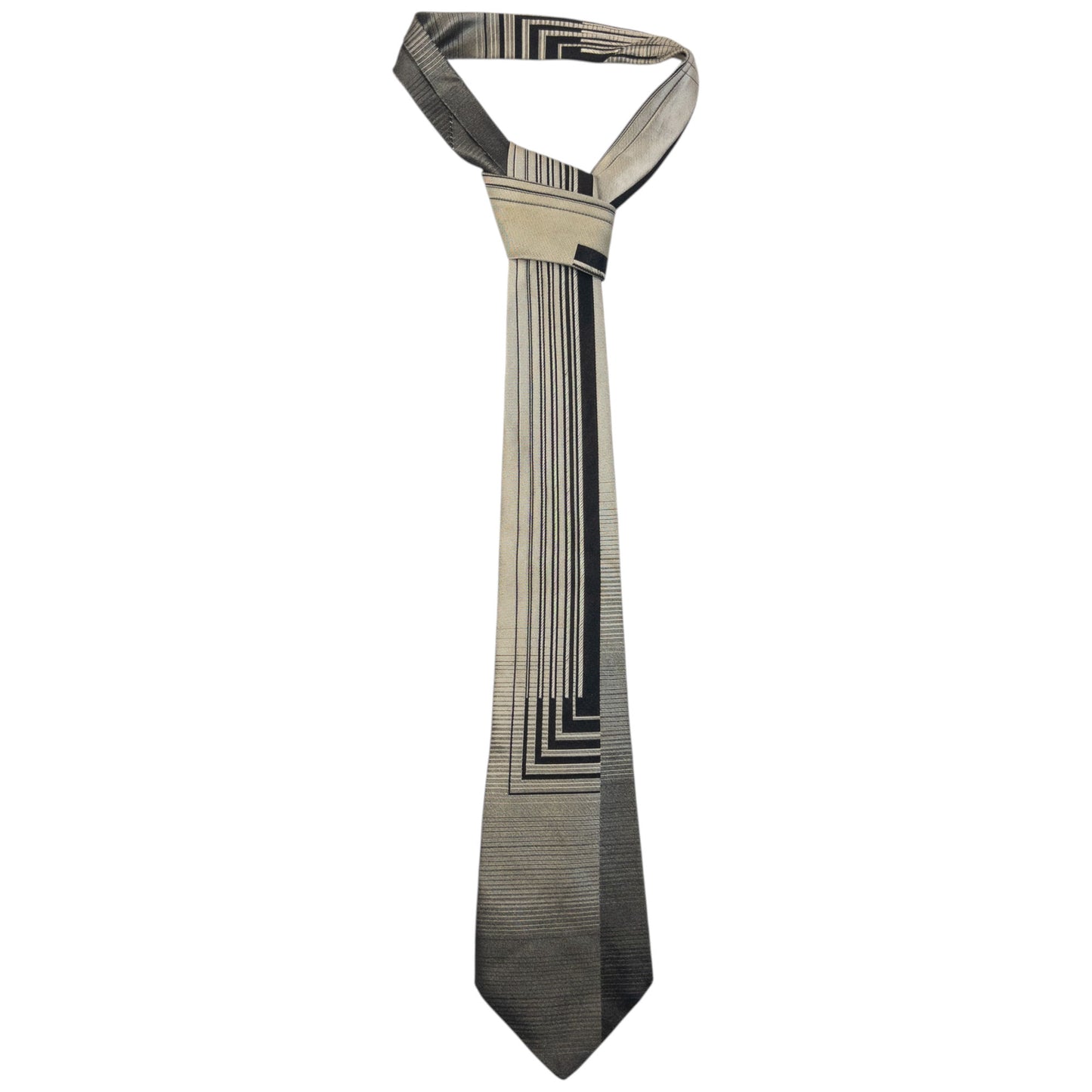 Vintage 90s Gianni Versace Geometric Silk Tie