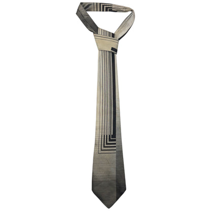 Vintage 90s Gianni Versace Geometric Silk Tie