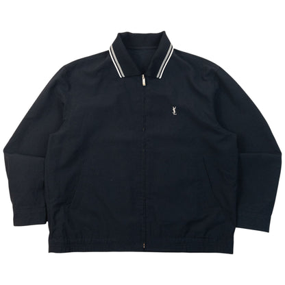 Vintage 90s YSL Yves Saint Laurent Harrington Jacket Size M