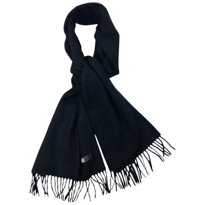 Vintage 2000s Issey Miyake Wool Tassel Scarf