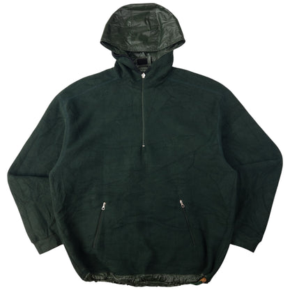 Vintage Moncler Q Zip Reversible Fleece Jacket Size L