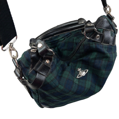 Vintage Vivienne Westwood Tartan Crossbody Bag