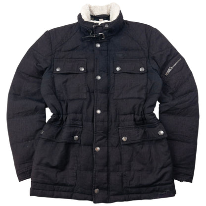 Burberry Brit Fleece Collar Padded Jacket Size S