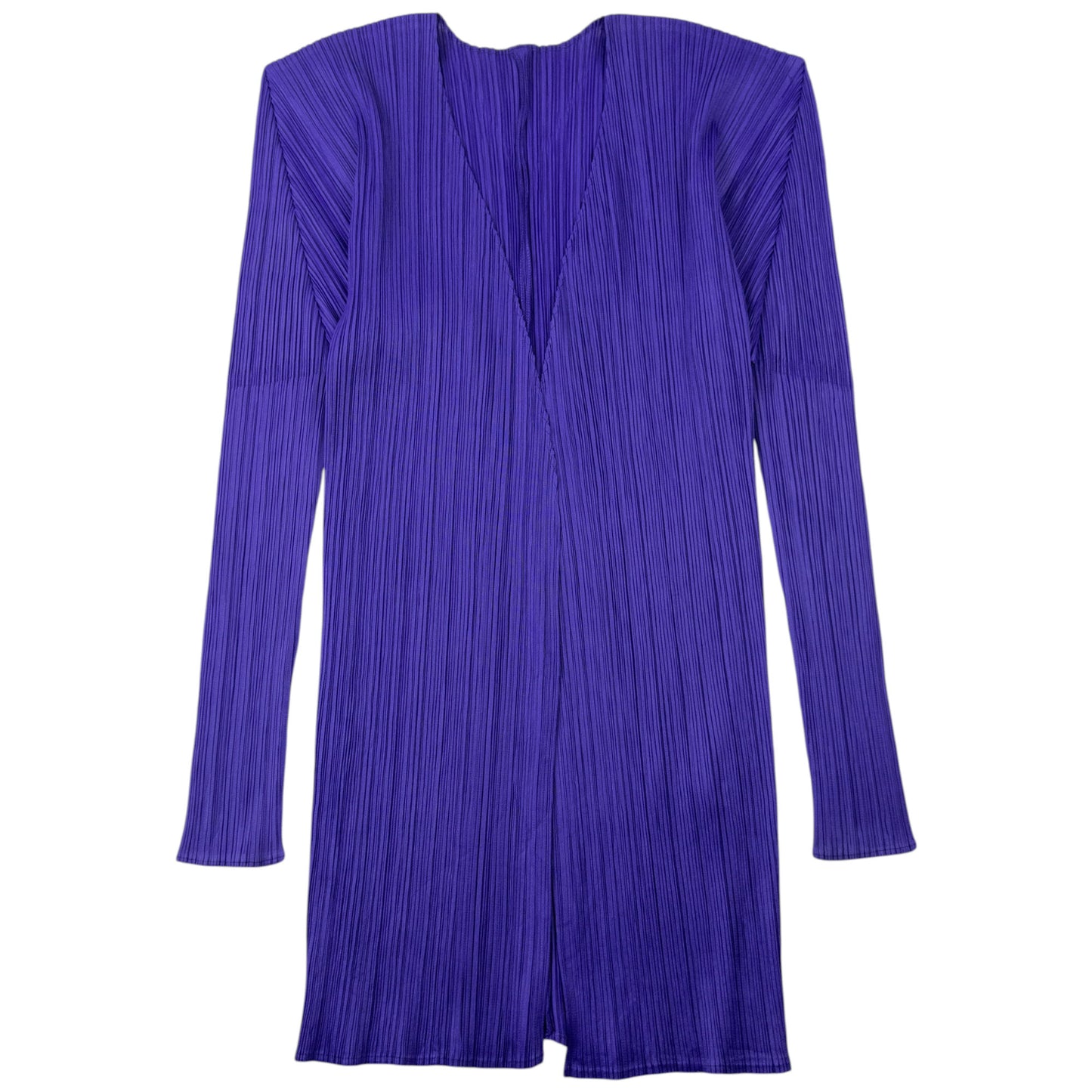 Vintage 90s Pleats Please By Issey Miyake Pleated Cardigan Womens Size M