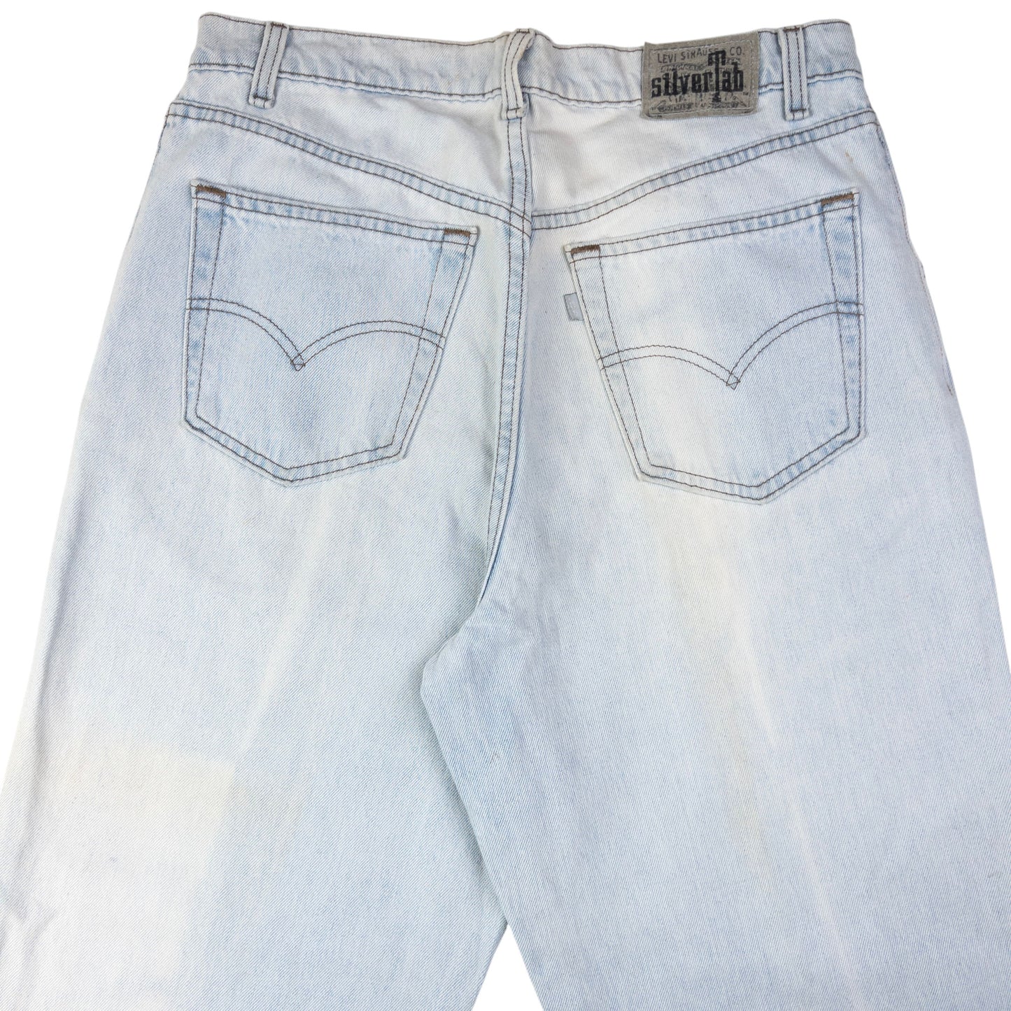 Vintage Levi's Silver Tab Baggy Denim Jeans Size W33