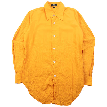 Vintage 2000s Issey Miyake Long Sleeve Button Up Crinkle Shirt Size S