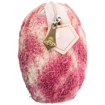 Vintage 90s Vivienne Westwood Terry Cloth Pattern Wash Bag