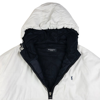 Vintage YSL Yves Saint Laurent Half Zip Padded Jacket Size L