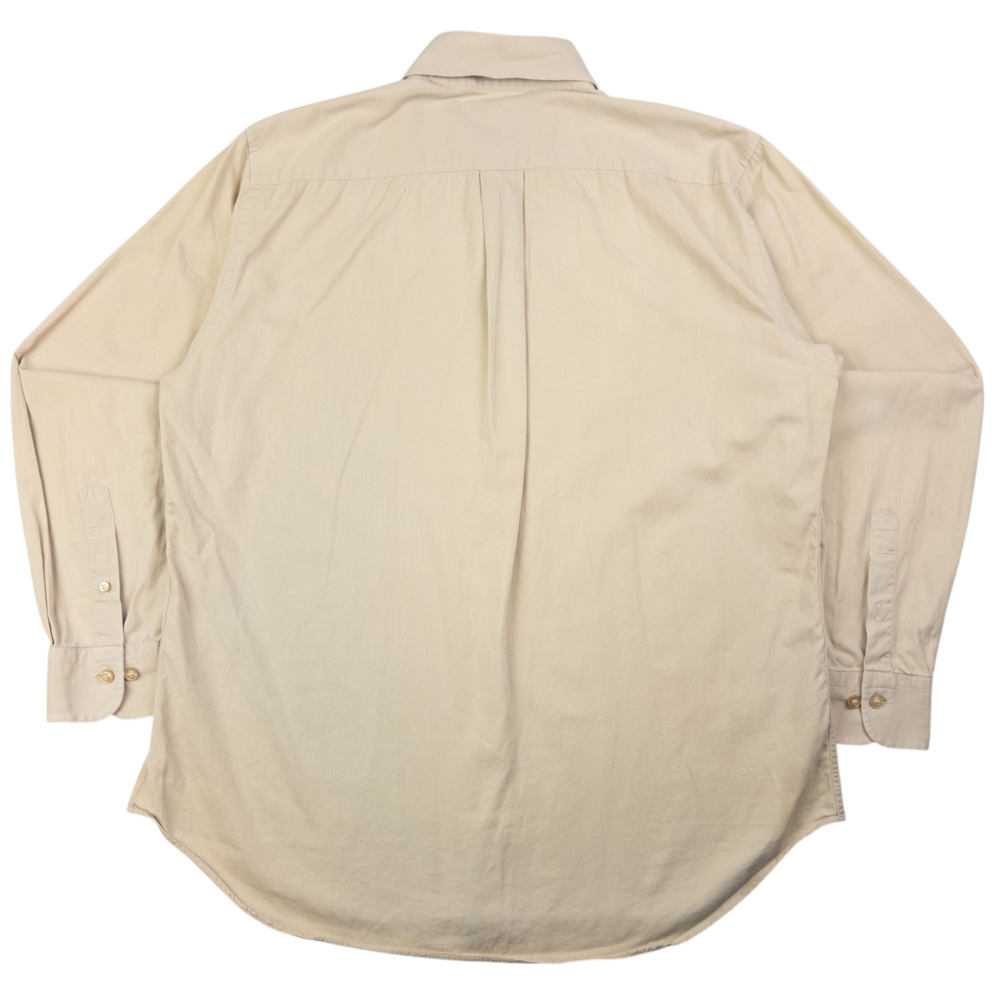 Vintage Burberry Long Sleeve Button Up Shirt Size XL