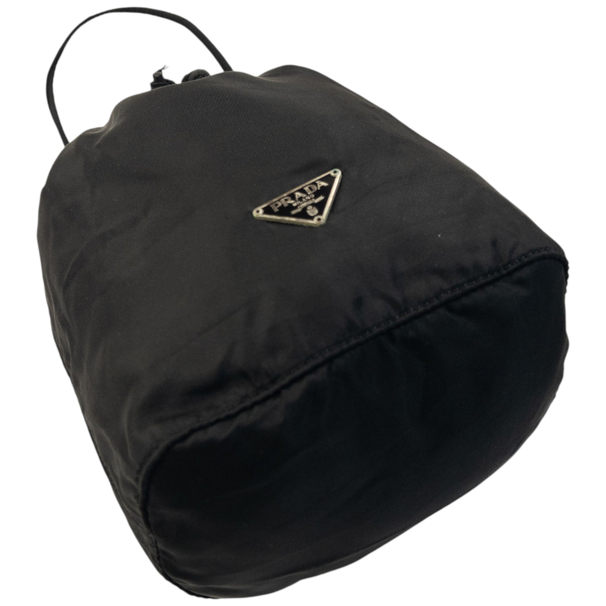 Vintage 90s Prada Drawstring Pouch Bag