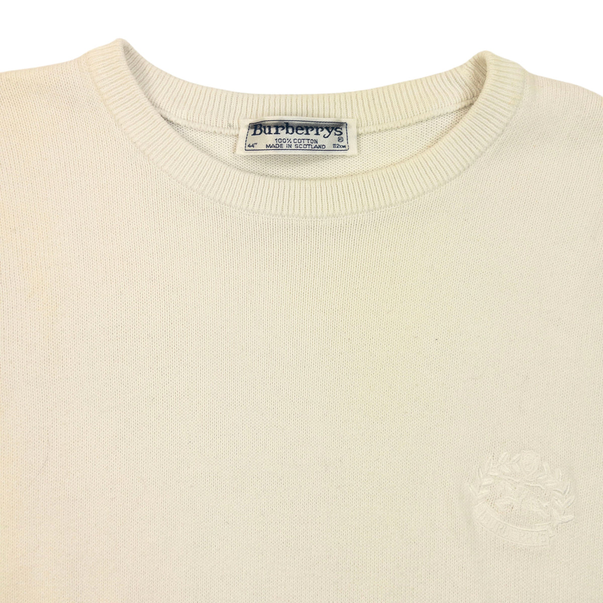 Vintage 90s Burberry Knit Jumper Size M