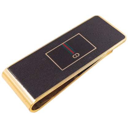 Vintage 90s Gucci Monogram Money Clip