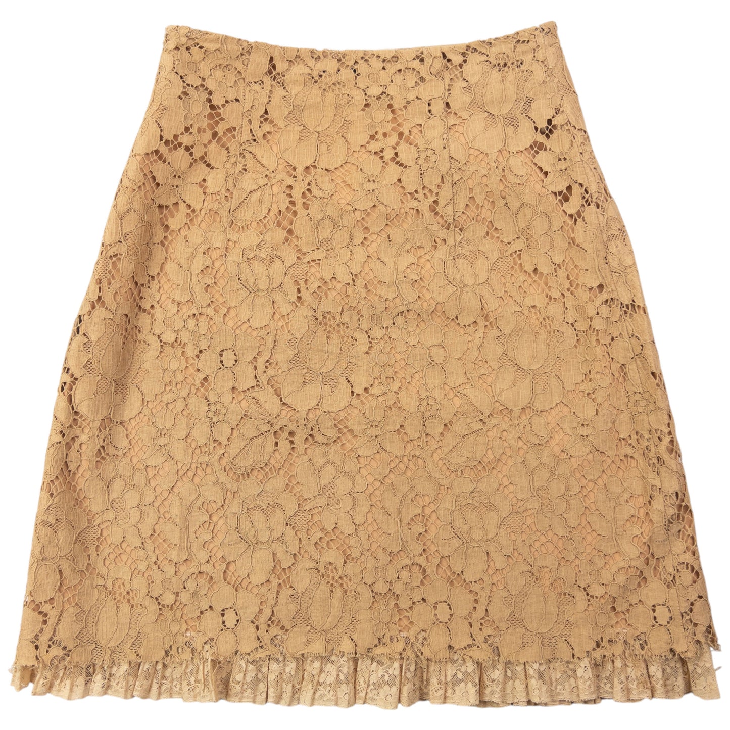Vintage Miu Miu Lace Skirt Womens Size W23