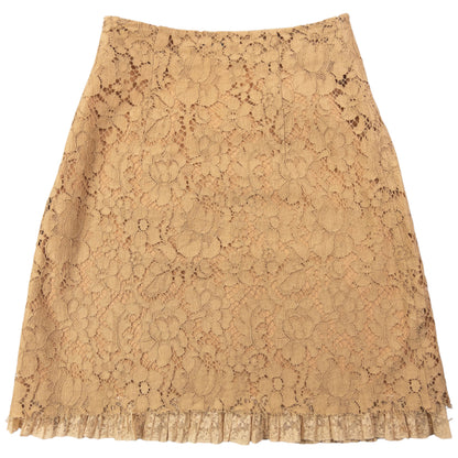 Vintage Miu Miu Lace Skirt Womens Size W23