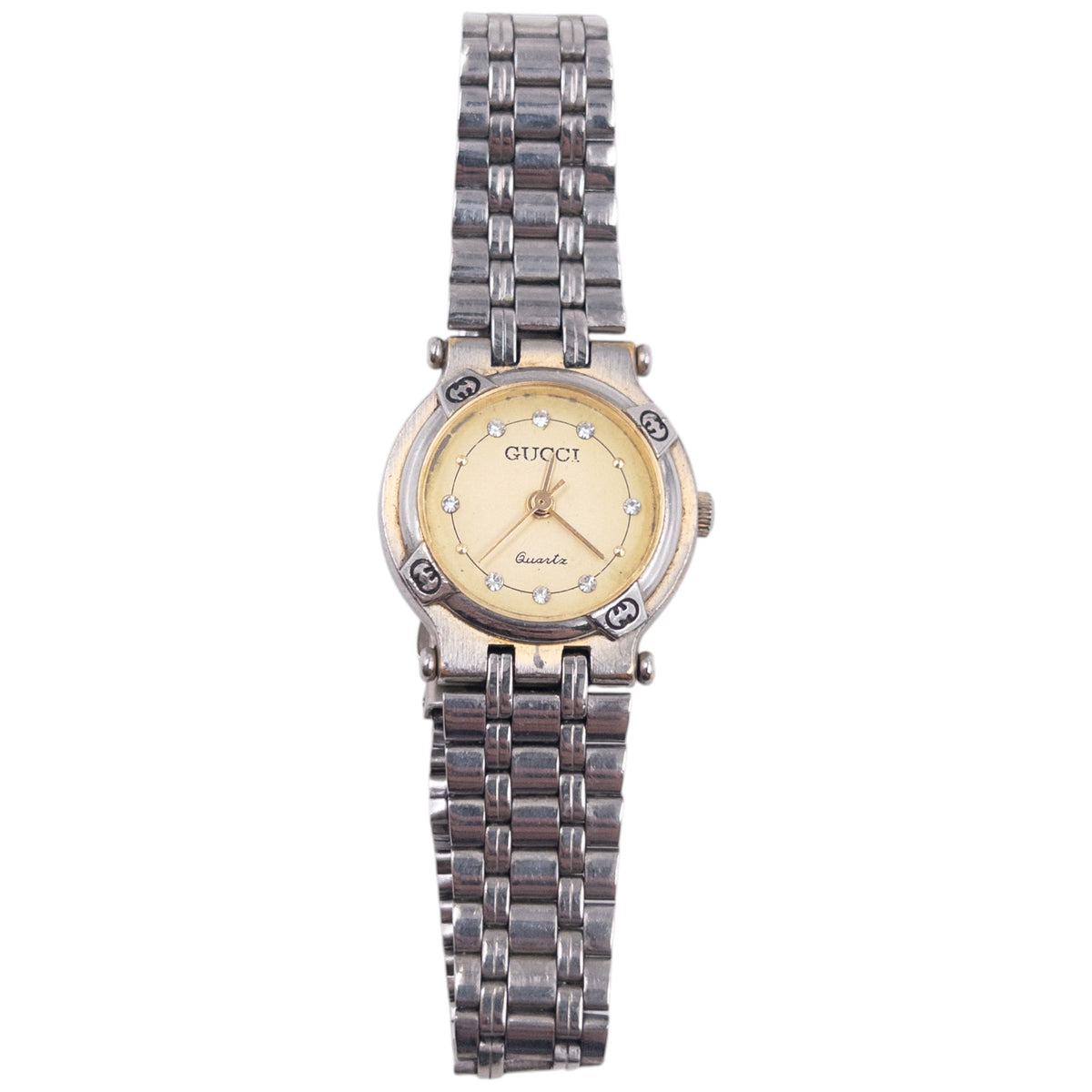 Vintage 90s Gucci Diamanté Watch