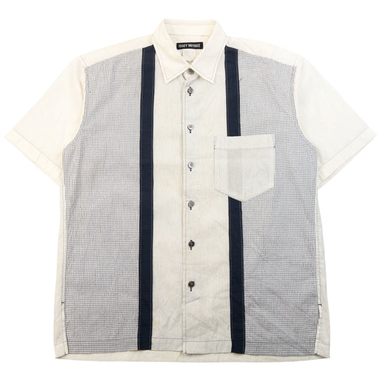 Vintage 2000s Issey Miyake Pattern Short Sleeve Button Up Shirt Size M